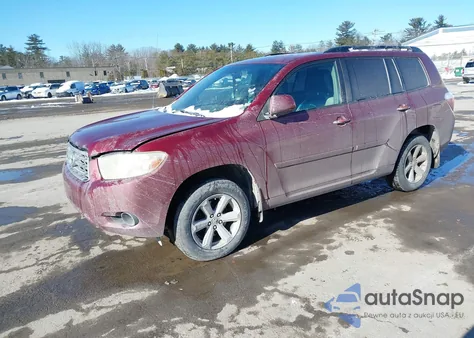 2009 Toyota Highlander z USA, uszkodzony, nr VIN JTEES41A092119551